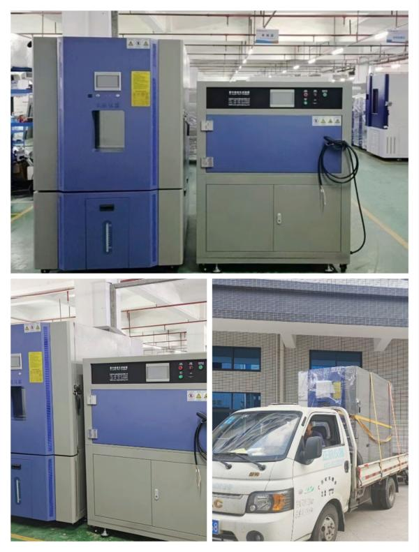 1000L低温低湿箱，紫外线老化箱， 2台​送货广州客户公司。